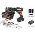 Worx WORX WX101L.3 Combo Drill Tool Box WX101L.3